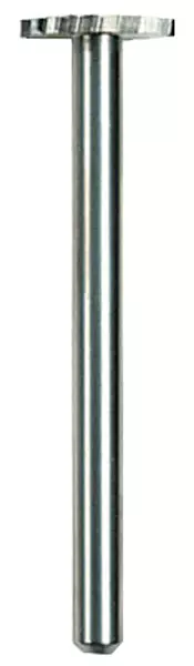 Dremel 199 Rotary Tool Accessory Carving Bit- Perfect for Wood, Plastic, and Soft Metals Disc 3/8 in