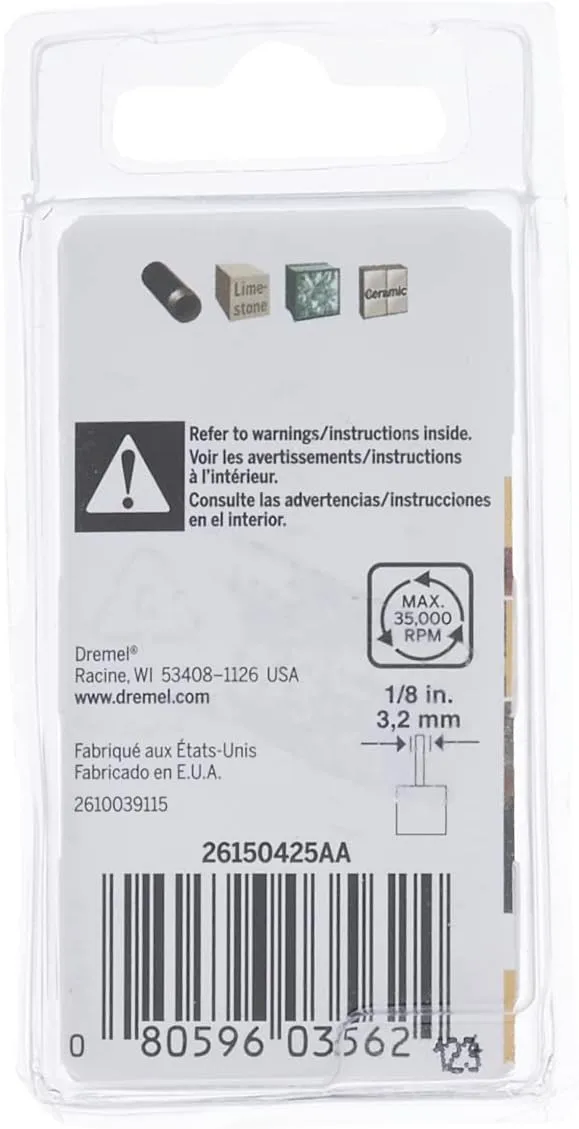 Dremel 425-02 Emery Impregnated Polishing Wheel (Pack of 4)