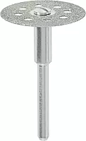Dremel 545 Diamond Cut-Off Wheel with Mandrel, 7/8” (22.2mm) Diameter, Cutting Rotary Tool Accessory (1 Piece)