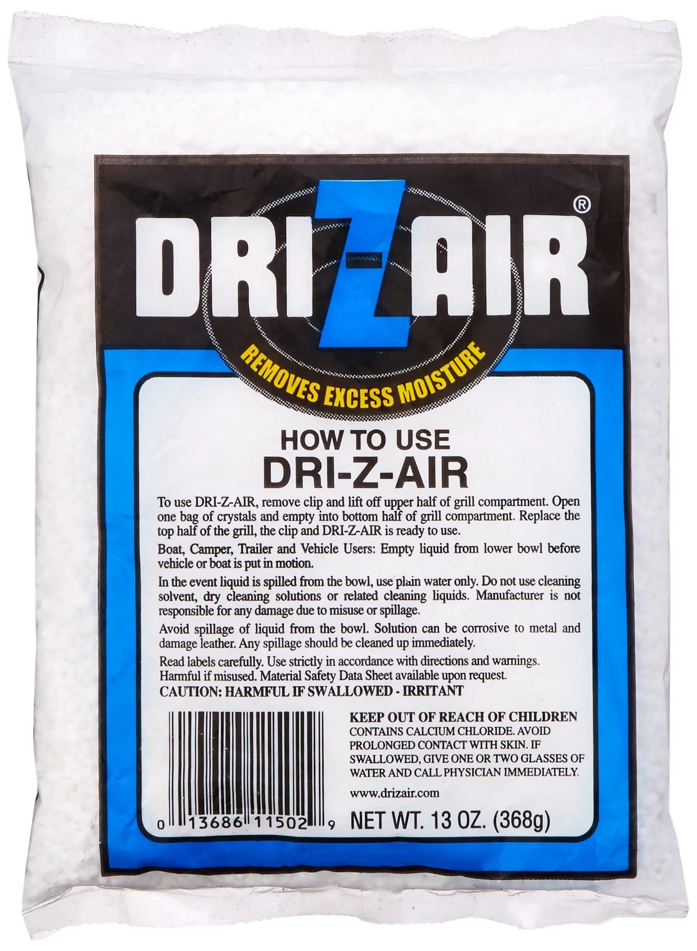 Dri-Z Air Refill Crystals - 13 Oz.