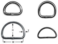D Ring 50mm x 6mm - 10511 D Ring 50mm x 6mm - 10511