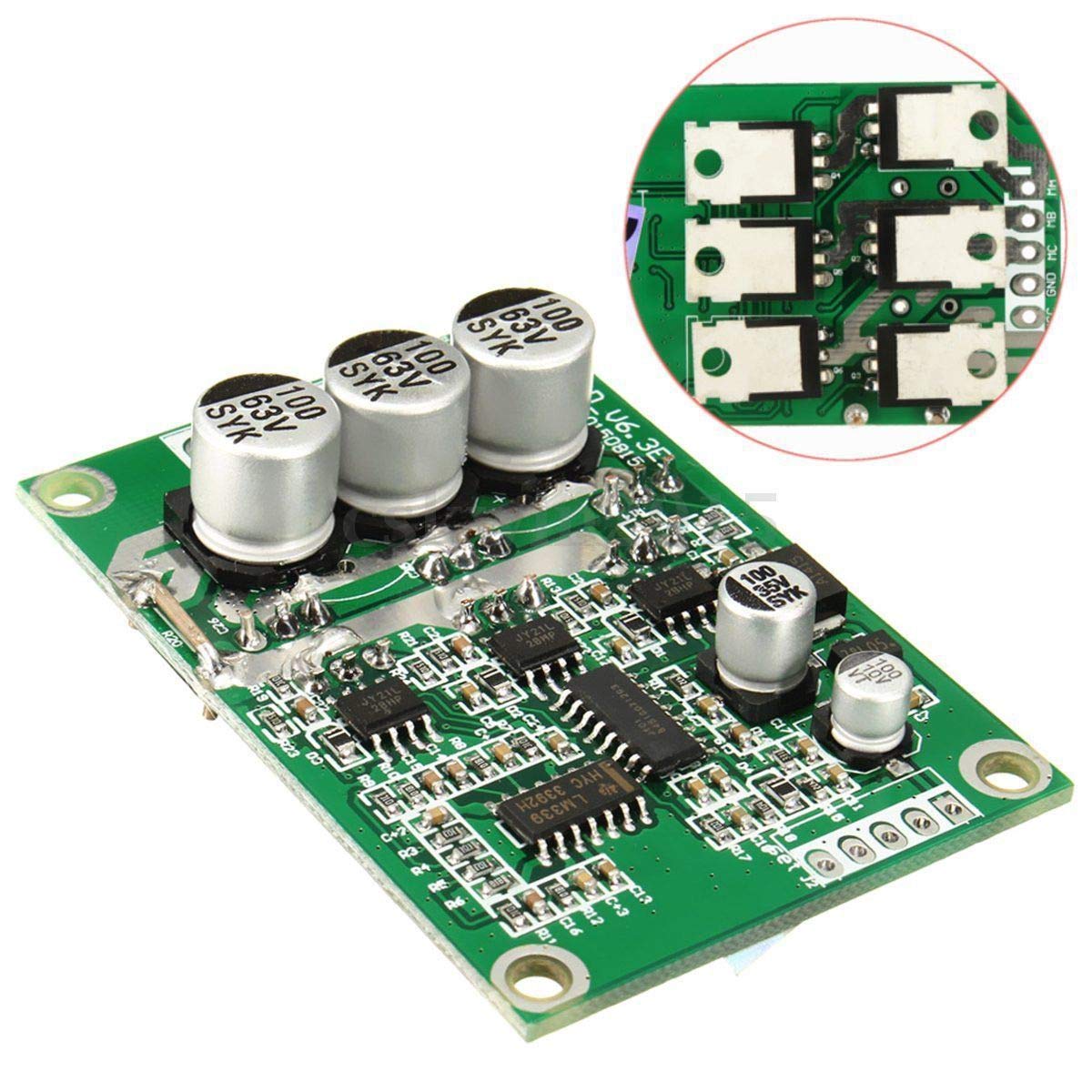 Motor Driver 12V to 36V 500W Brushless