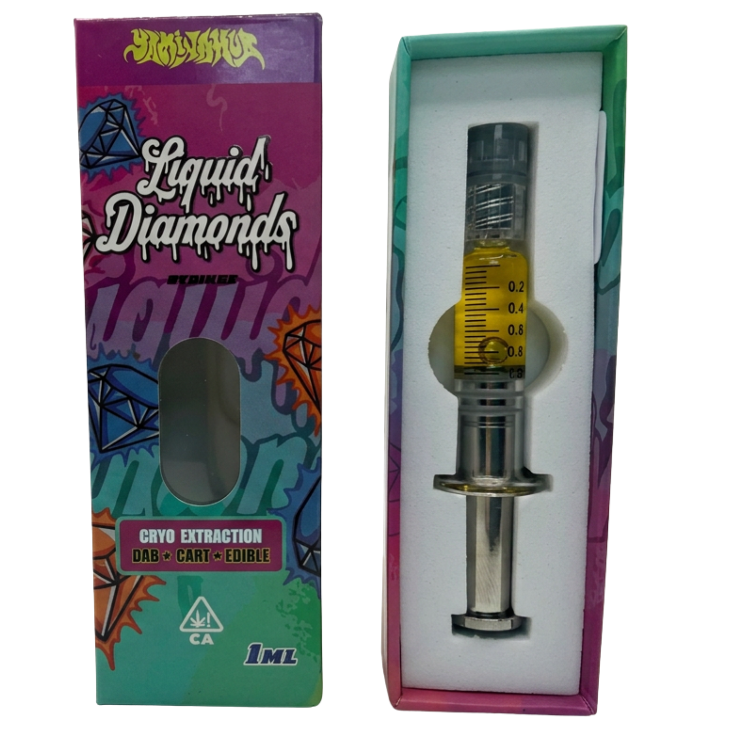 Yogilato Liquid Diamonds jeringa extracto-1 ml