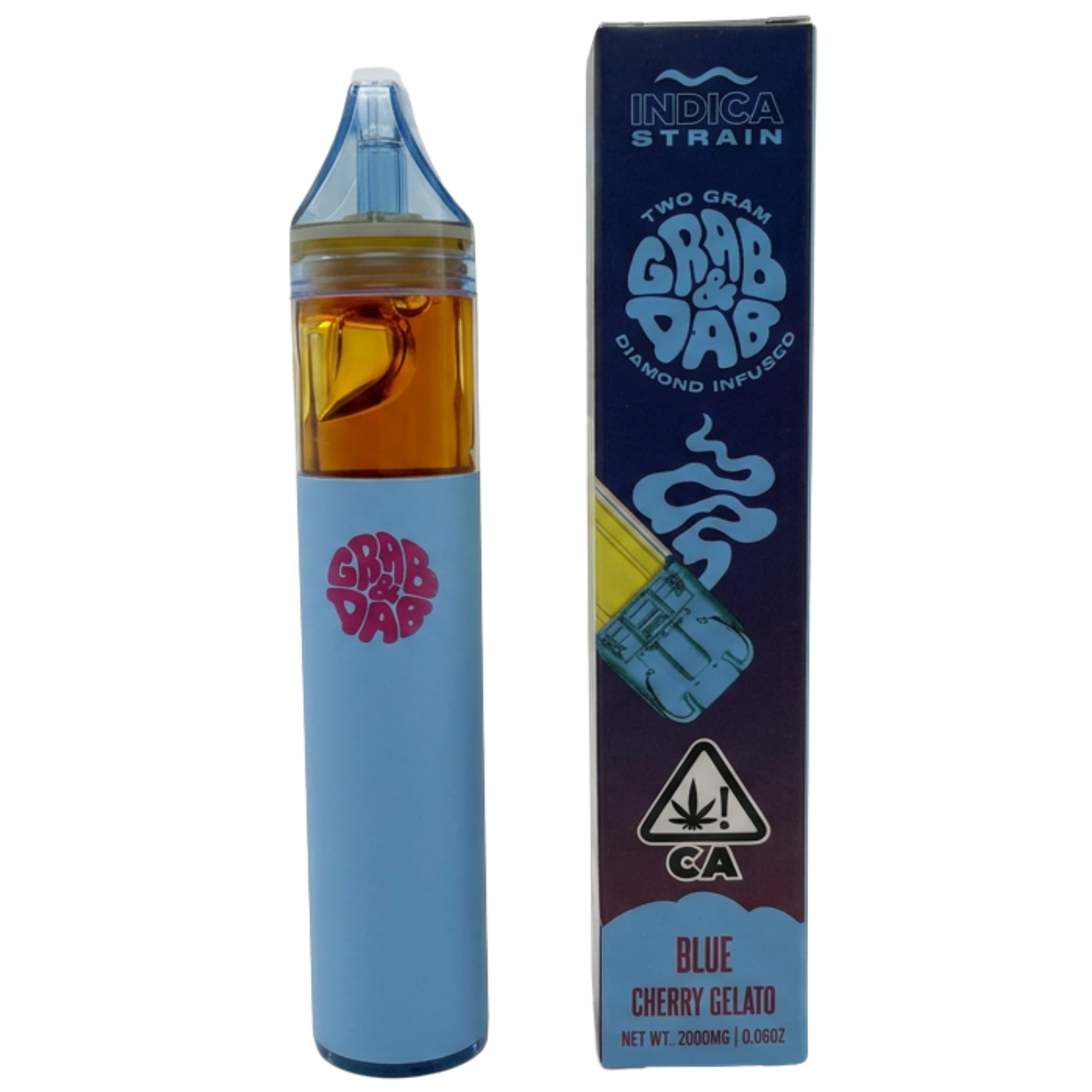 Grab Dab Blue Cherry Gelato THC Vapes