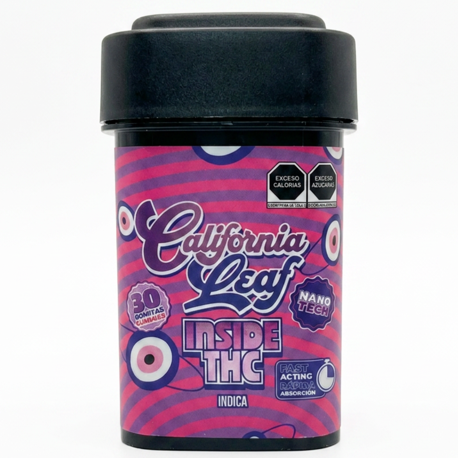 California Leaf Gomitas Inside THC 30 pz