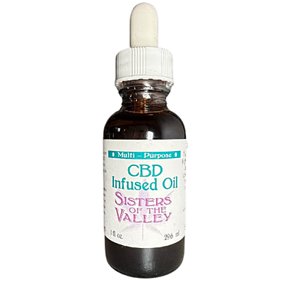 Aceite de CBD escencia de naranja Sisters of the Valley