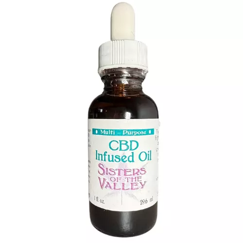 Aceite de CBD escencia de naranja Sisters of the Valley