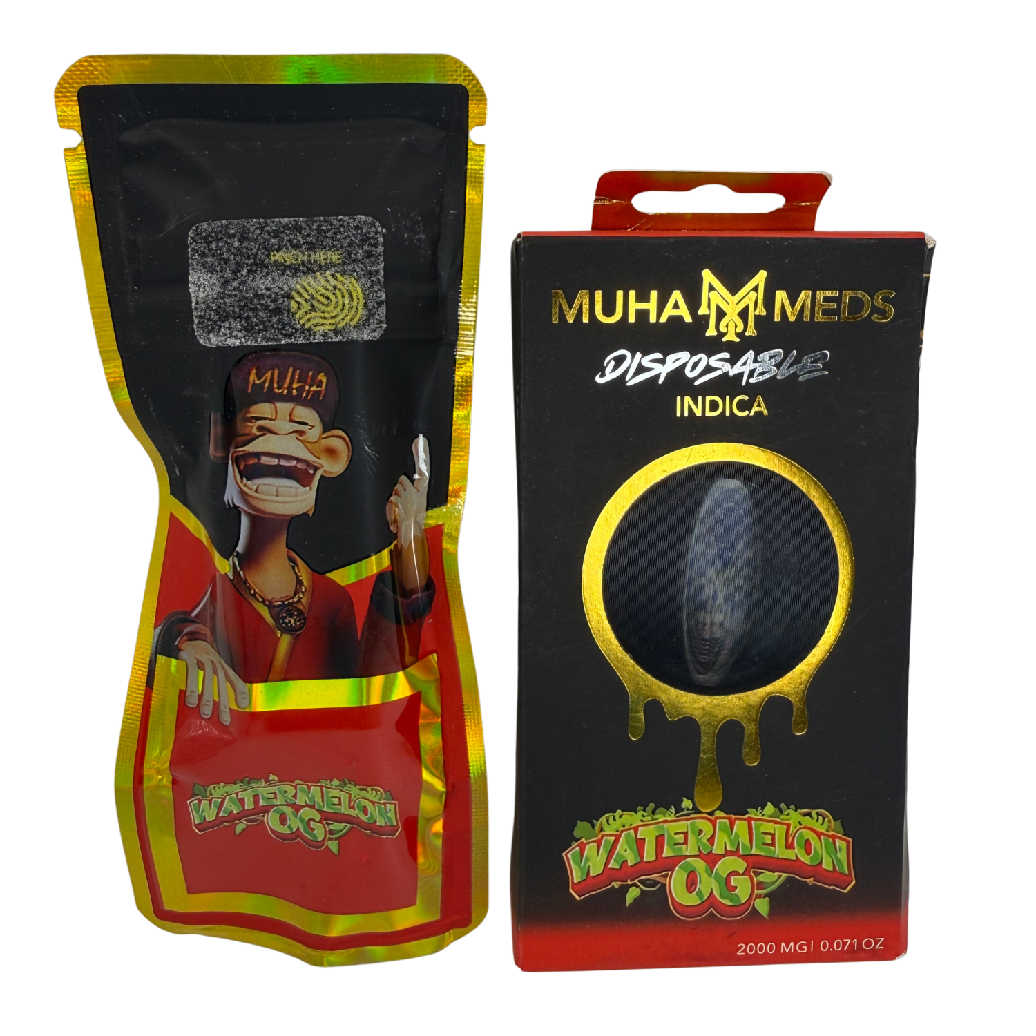 Muha Meds Watermelon OG THC Vapes