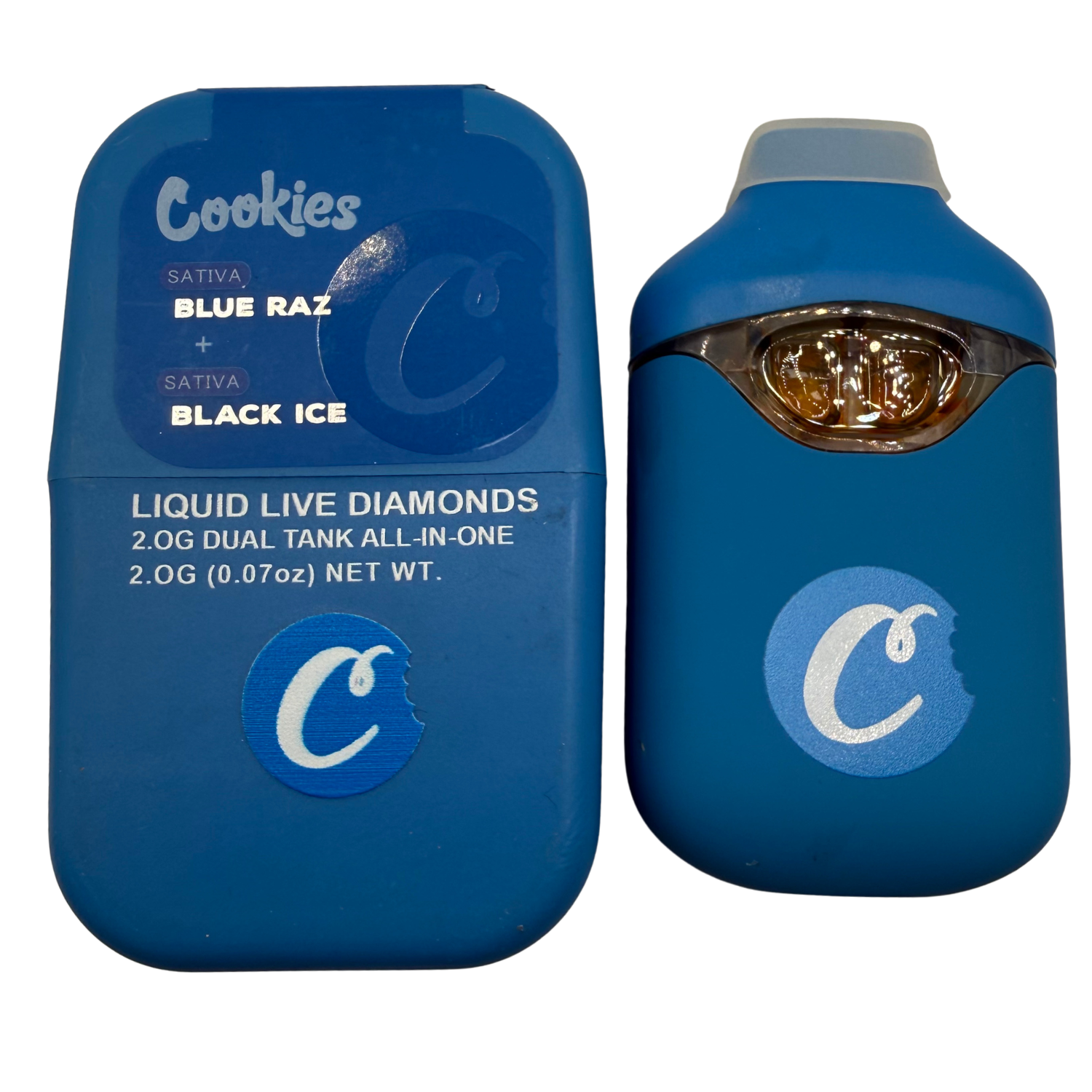Cookies Blue Raz Black Ice THC Vapes