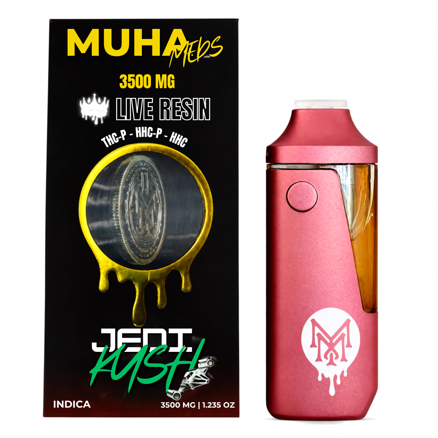 Muha Meds Jedi Kush THC Vapes