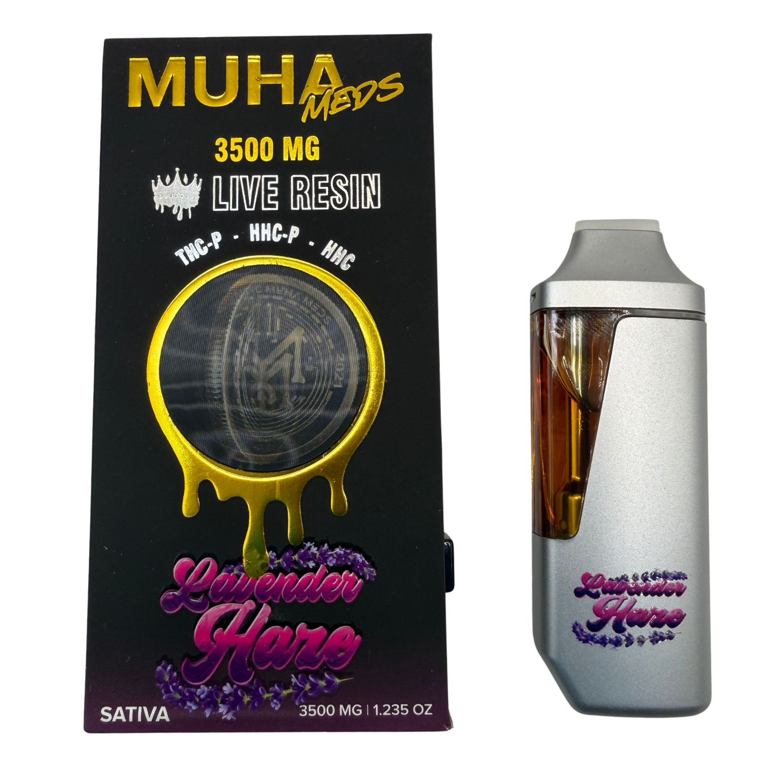 Muha Meds Lavender Haze THC Vapes
