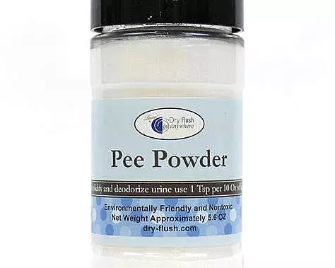 Dry Flush Pee Powder