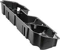 DuHa 10420 Under Seat Storage fits 2019-2026 Chevy Silverado/GMC Sierra Light Duty & 2020-2026 Heavy Duty Double Cab | Black Heavy Duty Back Seat Organizer