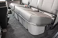 DU-HA DuHa 20106 Under Seat Storage fits Ford SuperCab - Black Heavy-Duty Organizer
