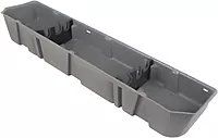 DUHA 20111 Under Seat Storage fits 2015-2026 F150 SuperCrew & 2017-2026 Super Duty Crew Cab - Light Gray