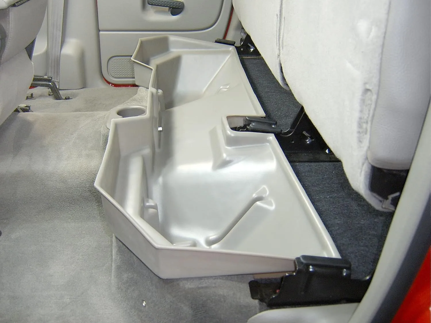 DU-HA Under Seat Storage fits 2002-2024 Ram 1500 & 2003-2026 2500 3500 Quad Cab/Crew Cab (Classic Body) w/o Factory Subwoofer | Black Heavy-Duty Multi Tool Organizer | 30016
