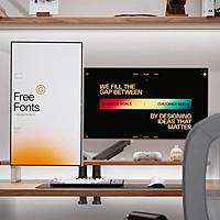 North Bayou Dual Monitor Desk Stand