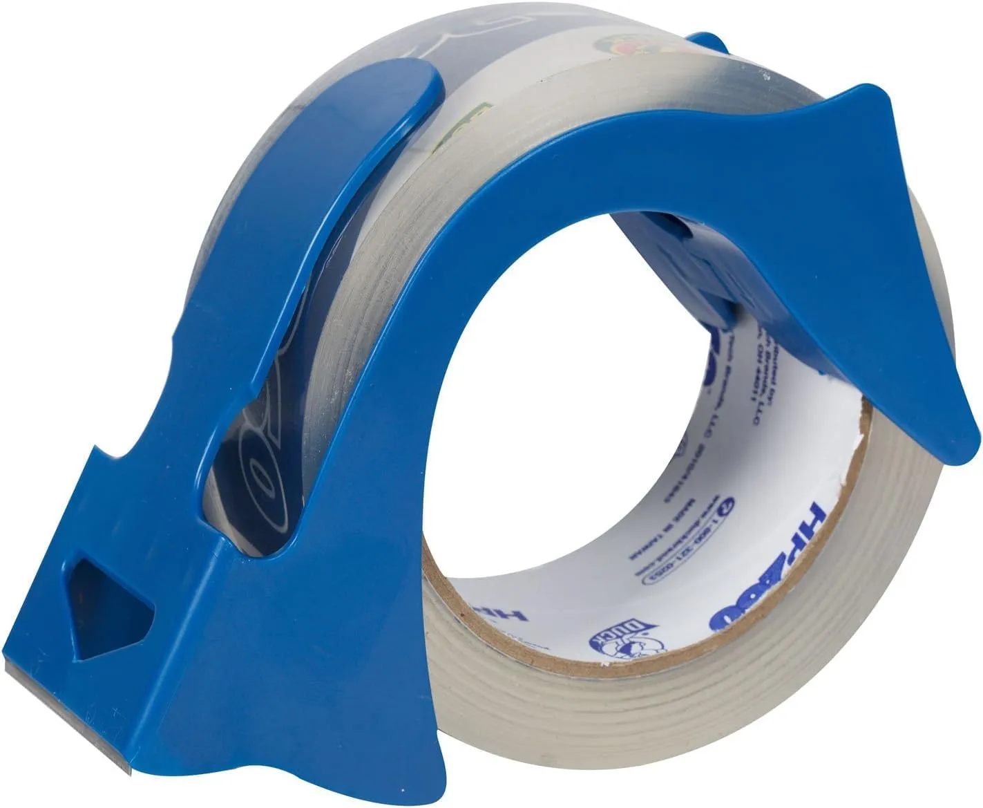 Duck High Performance Clear Packing Tape Dispensers - 4 Rolls of HP260 Strong Packaging Tape for Shipping, Moving, Mailing & Storage Boxes - 3" Core, 1.88 Inch x 60 Yards, Clear (847667)