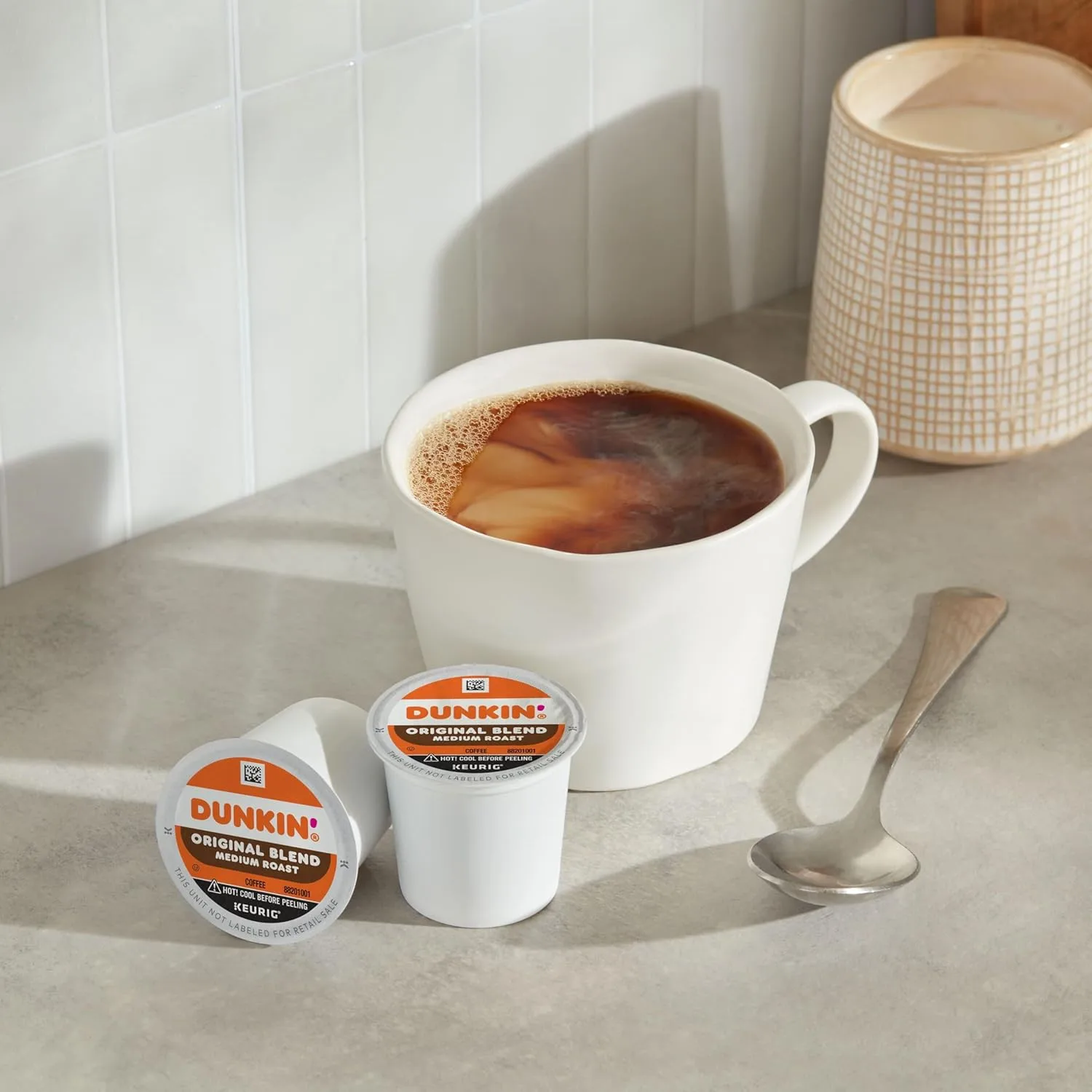 Dunkin' Original Blend Coffee, Medium Roast, K-Cup Pods, 22 Count Boxes (Pack of 4)