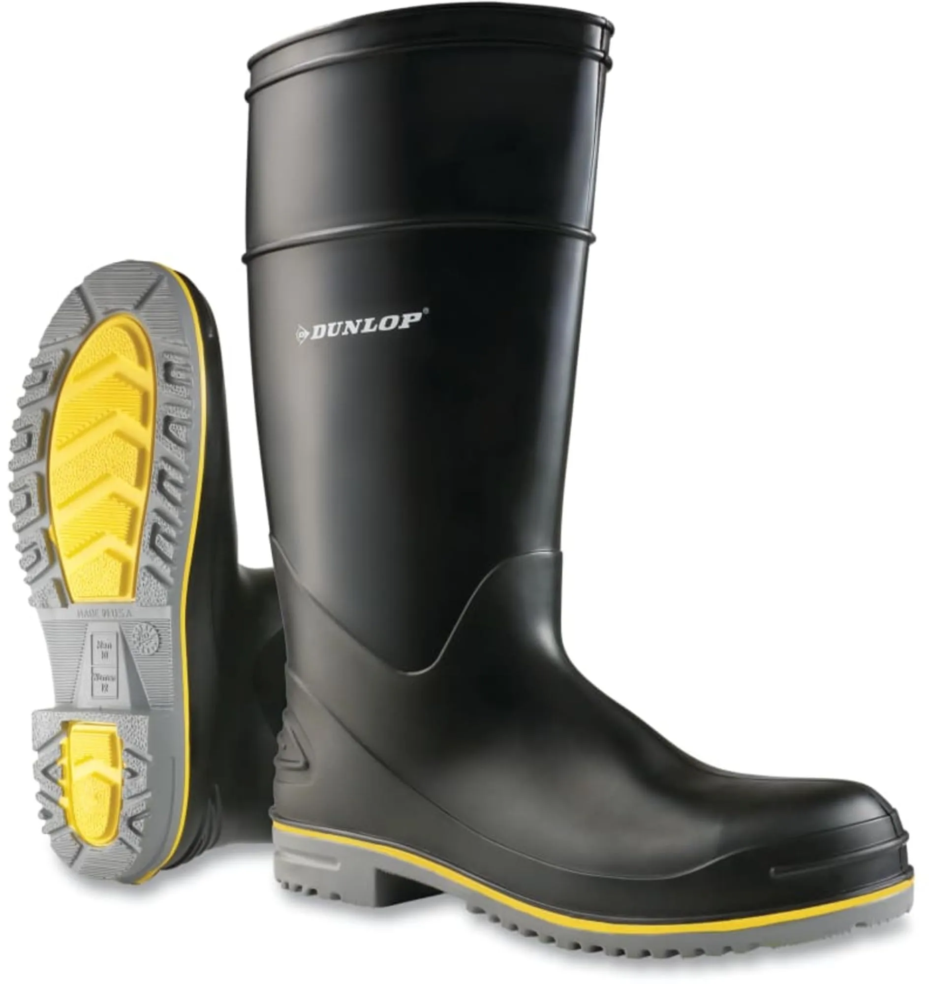 Dunlop Protective Footwear, 15" Flex 3 St, 100% Waterproof, Superior Resistance to fats, Oils and Chemicals, 8990800.10