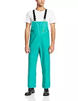 DUNLOP Protective Footwear, Chemtex Bib Overall, 7105000.SM, Size SM US