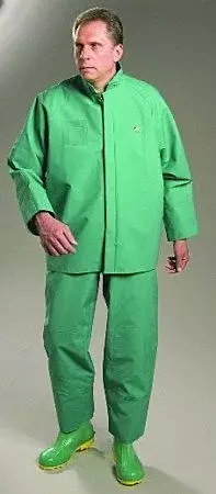 DUNLOP Protective Footwear, Chemtex Jacket/Hood, 7103400.LG, Size LG US