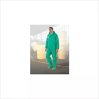 DUNLOP Protective Footwear, Chemtex Coverall with Inner Cuffs, 7102200.2X, Size 2X US