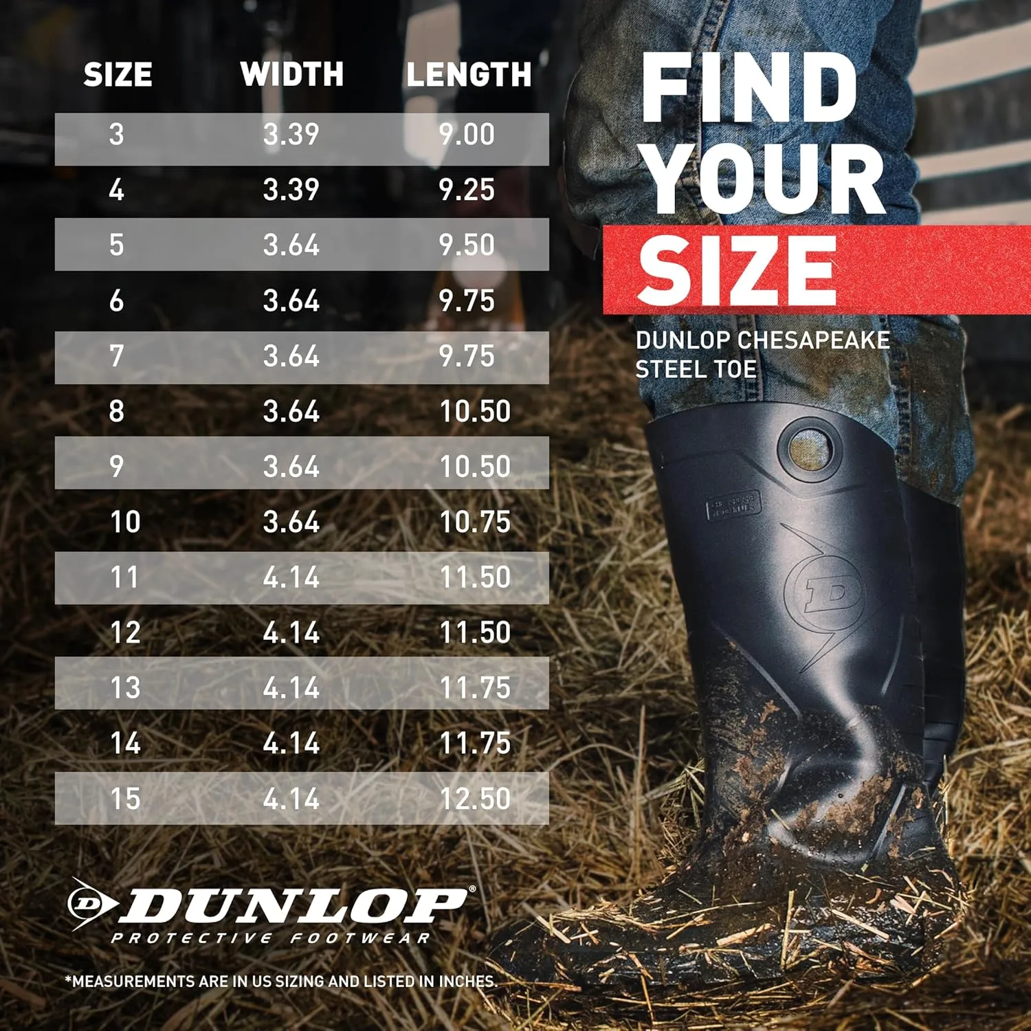 DUNLOP Chesapeake PVC Waterproof Boots