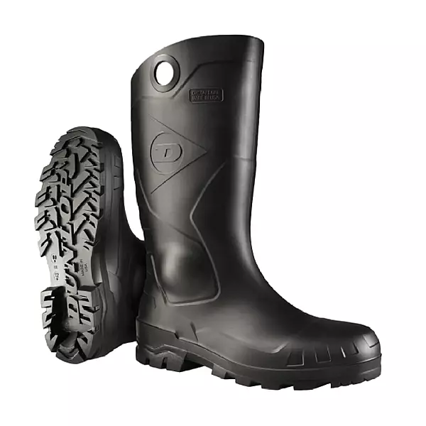 DUNLOP 8677508 Chesapeake Boots, 100% Waterproof PVC, Lightweight And Durable Protective Footwear, Size 8