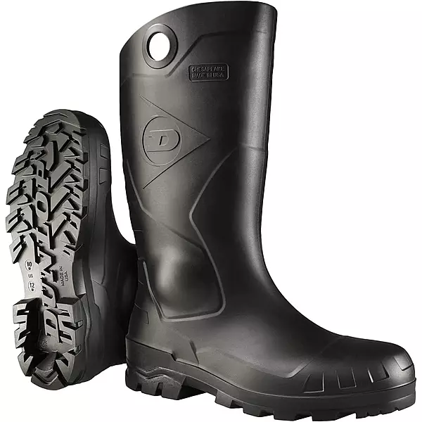 DUNLOP Men's Chesapeake Ankle Boot 6 Wide Black