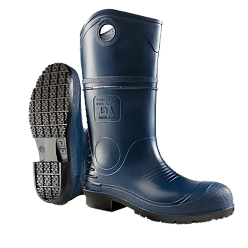 ONGUARD89085 Knee Boots, Plain Toe, Size 7, Blue, PR