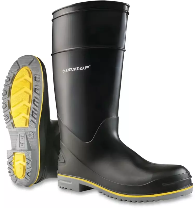 DUNLOP Protective Footwear, 15" Flex 3 St, 100% Waterproof, Superior Resistance to fats, Oils and Chemicals, 8990800.06