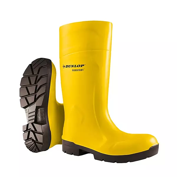 Dunlop Purofort EA61231 - Foodpro Multigrip Safety Shoe Yellow/Black