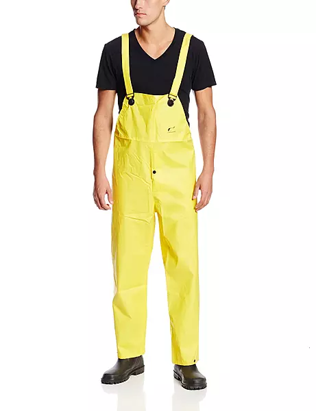 DUNLOP Tuftex Bib Overall - PVC/Nylon, Flame & Cut Resistant (MD)