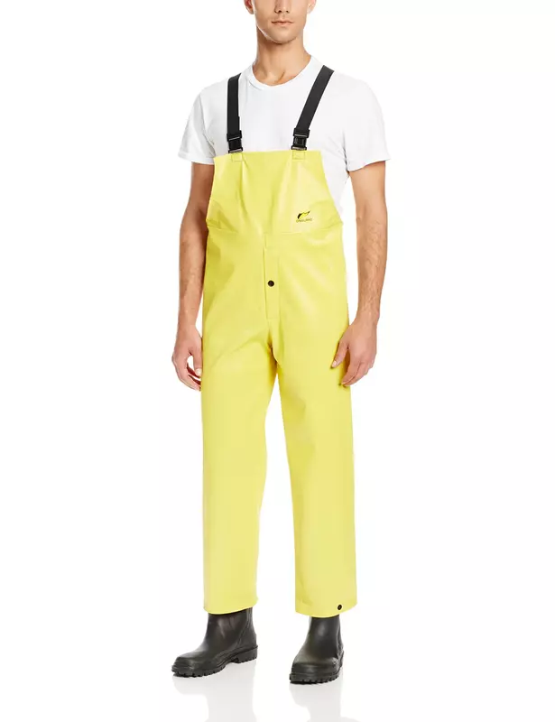 DUNLOP Protective Footwear, Webtex Bib Overall with fly front, 7605200.SM, Size SM US