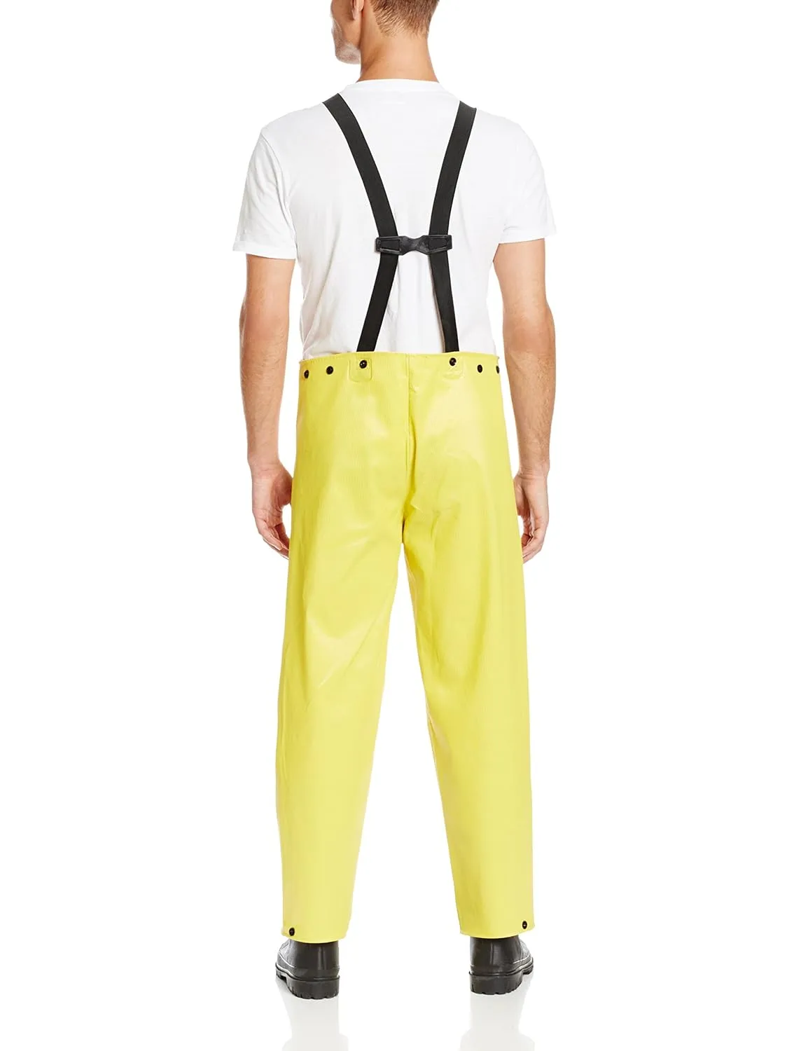 DUNLOP Protective Footwear, Webtex Bib Overall with fly front, 7605200.SM, Size SM US