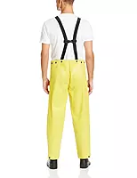 DUNLOP Protective Footwear, Webtex Bib Overall with fly front, 7605200.SM, Size SM US