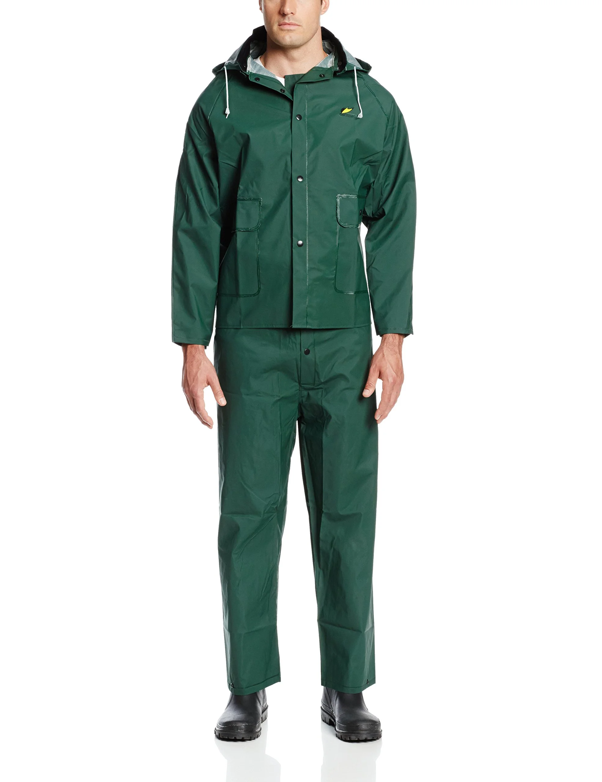 DUNLOP Protective Footwear, Webtex Jacket with Att Hood, 7603400.LG, Size LG US