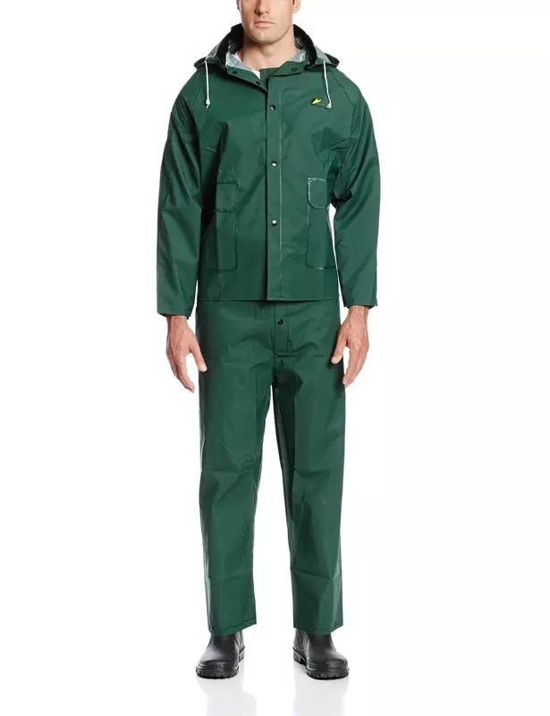 DUNLOP Protective Footwear, Webtex Jacket with Att Hood, 7603400.LG, Size LG US