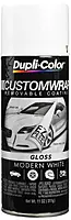 Dupli-Color Custom Wrap Removable Coatings, Gloss, Modern White, 11 oz