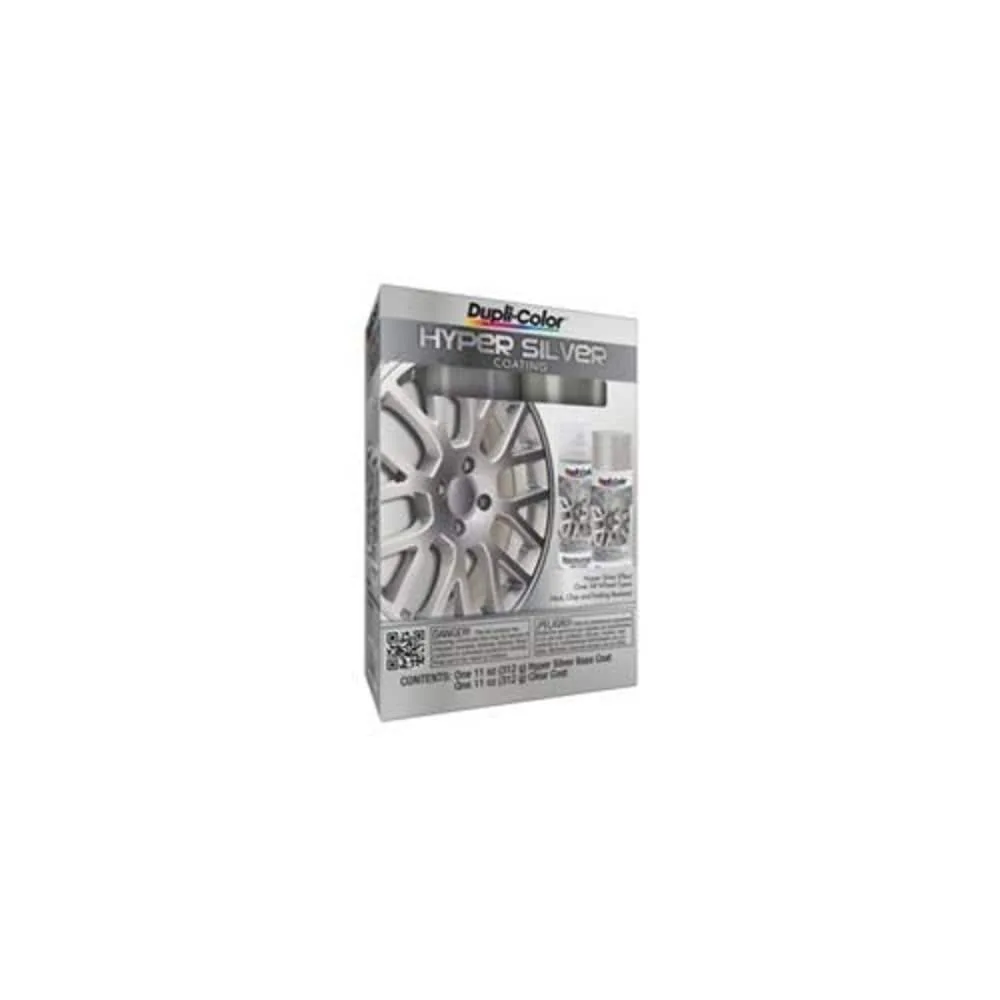 Dupli-Color EHSK10007 Hyper Silver Wheel Coating Kit