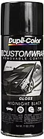 Dupli-Color ECWRC8400 Custom Wrap Gloss Removable Automotive Paint - Midnight Black Spray Paint - 11 oz. Aerosol Can