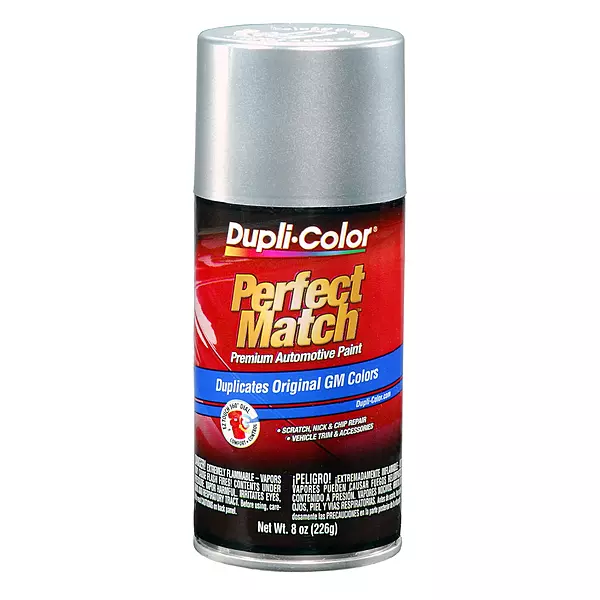 Dupli-Color Perfect Match Premium Automotive Paint, Silver (M), 8 oz