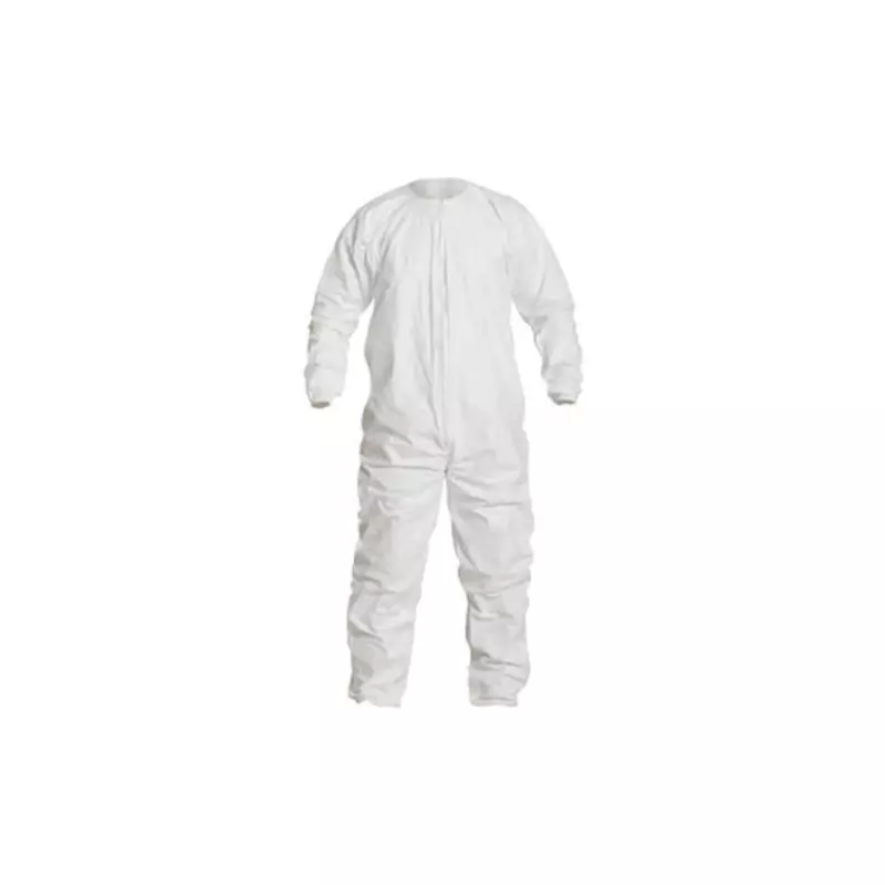 DUPONT IC253BWH2X00250C Coverall, White, Elastic, 2XL, PK25