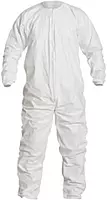 DUPONT IC253BWH2X00250C Coverall, White, Elastic, 2XL, PK25