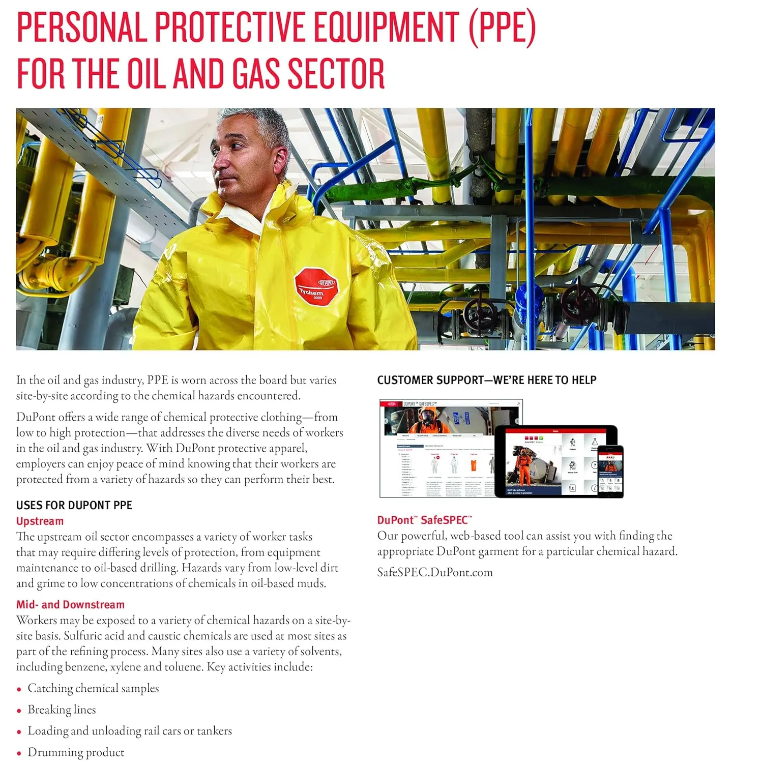 DuPont Tychem 2000 QC127S Disposable Chemical Resistant Coverall with Hood, Elastic Cuff and Serged Seams, Yellow