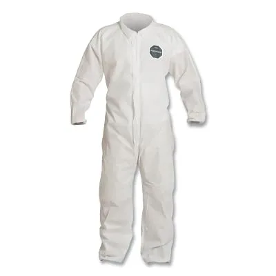 DuPont Personal Protection PB125SWHLG00 Large White SafeSPEC 2.0 ProShield Basic Di (Pack of 25)
