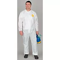 DuPont Personal Protection PB125SWHLG00 Large White SafeSPEC 2.0 ProShield Basic Di (Pack of 25)
