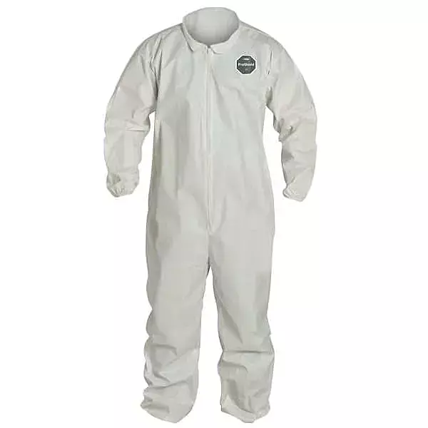 DUPONT, NG125SWH3X002500, PROSHIELD NEXGEN COVERALZIP FT SW & ANK 3XL