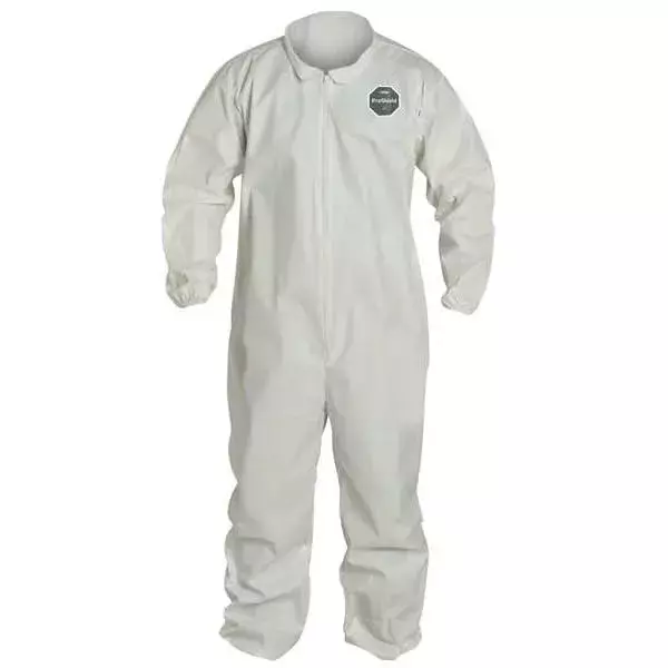 DUPONT, NG125SWH3X002500, PROSHIELD NEXGEN COVERALZIP FT SW & ANK 3XL